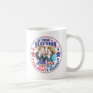 Trump versus Hillary 2016 Koffiemok