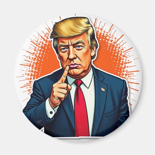 Trump vertelt over de Libs Magneet (Voorkant)