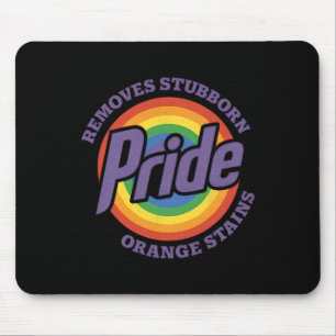 Trump Verwijdert Hardnekkige Oranje Vlekken Pride Muismat