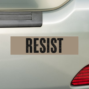 Trump verzet Trump protest anti-politiek protest Bumpersticker