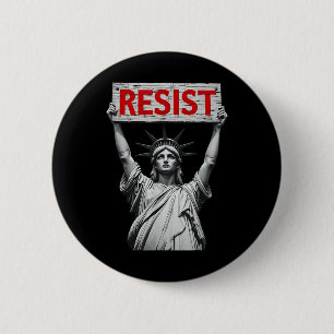 Trump verzet Trump protest anti-politiek protest Ronde Button 5,7 Cm