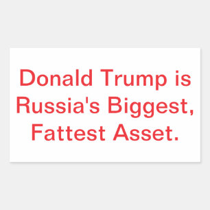Trump Vet Russisch Bezit Jeff Hankamer Artjunkhaus Rechthoekige Sticker