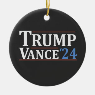 Trump Vice President Vance Amerikaanse Verkiezing  Keramisch Ornament