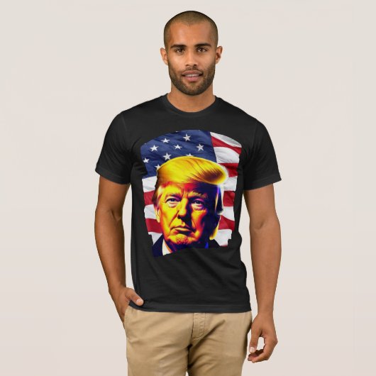 Trump Victory Tshirt - Bella Canvas T (Devant entier)