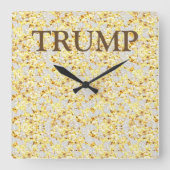TRUMP VIERKANTE KLOK (Voorkant)
