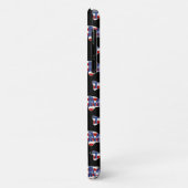 TRUMP visvlaggen met bubbels Case-Mate iPhone Case (Achterkant/links)