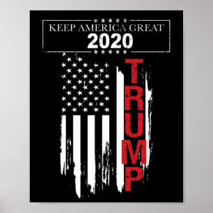 Trump-vlag poster
