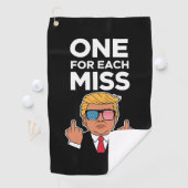 Trump voor elke Miss Golfhanddoek (Insitu)