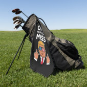 Trump voor elke Miss Golfhanddoek (Groen)