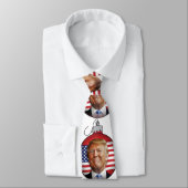 Trump voor Kerstmis Stropdas (Gebonden)