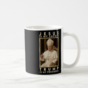 Trump voor Paus T Shirt President Trump T - shirts Koffiemok