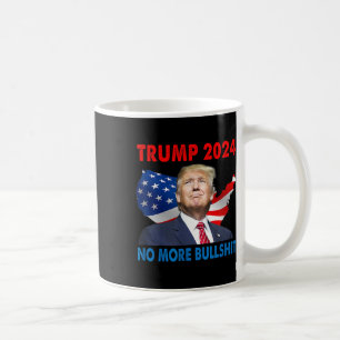Trump voor President 2024 geen Bull meer Koffiemok