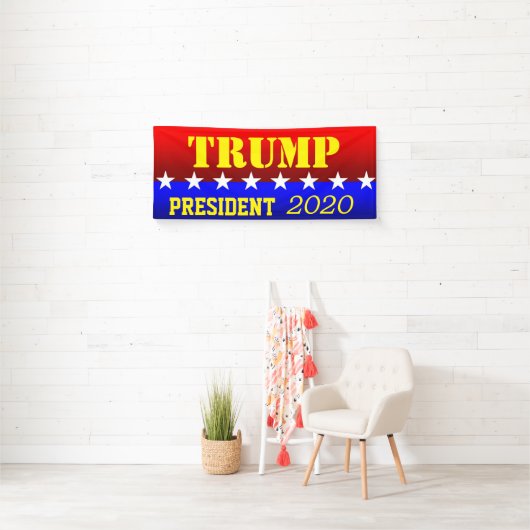 TRUMP voor PRESIDENT Spandoek (Insitu)