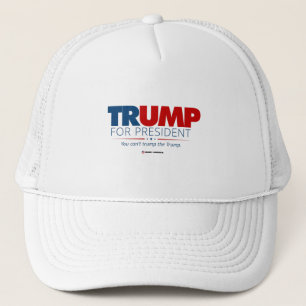 Trump voor President Typography Novelty Gift Trucker Pet
