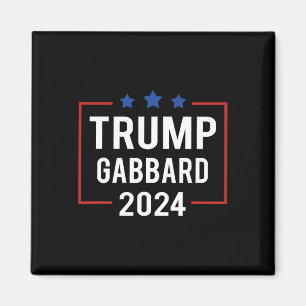 Trump VP Gabbard 2024 Verkiezingen Magneet
