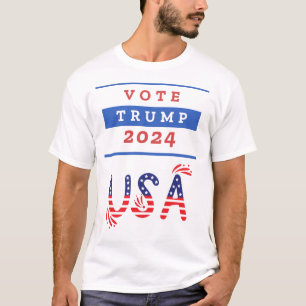 Trump VS 2024 wit T-shirt