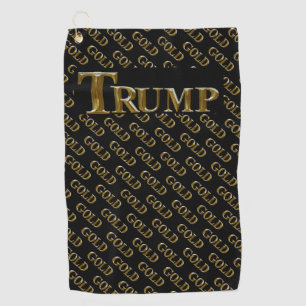 TRUMP VS  GOUD  GOLFHANDDOEK