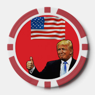 Trump VS Poker Chips