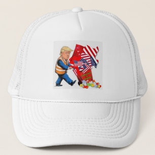Trump vuilnis en recycling pet