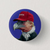 Trump Vulture Button (Voorkant)