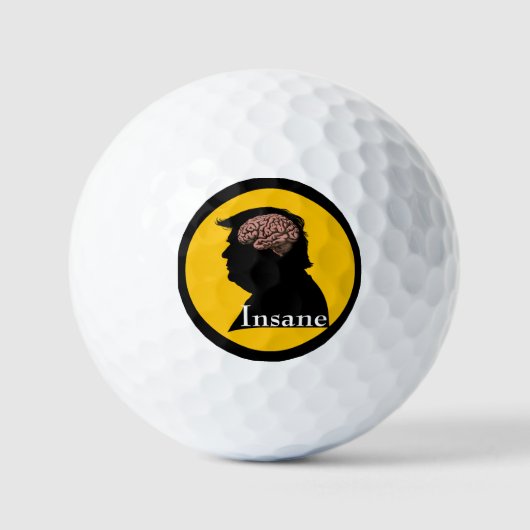 Trump/Waanzinnige golfballen (Voorkant)