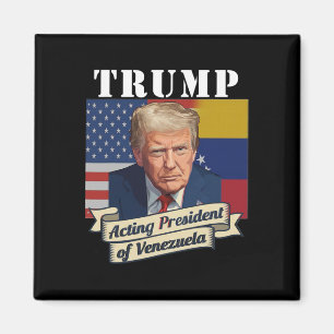 Trump waarnemend president van Venezuela Magneet