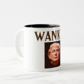 Trump Wanker Coffee Mug (Devant gauche)