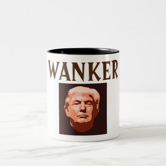 Trump Wanker Coffee Mug (Centre)