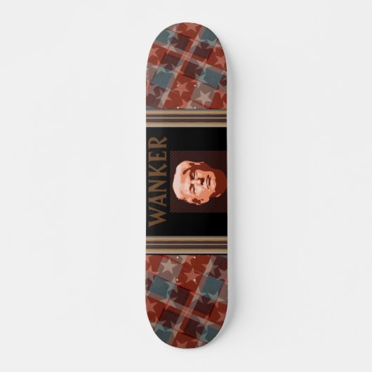 Trump Wanker Skateboard (Devant)
