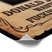 Trump Wanted Poster (Hoek)