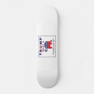 Trump. Wat een C*** - Anti-Trump campagne poster Skateboard
