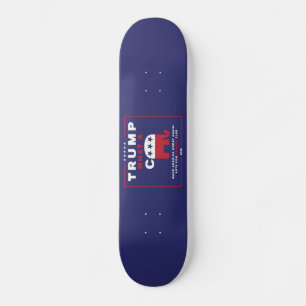 Trump. Wat een C*** - Anti-Trump campagne poster v Skateboard