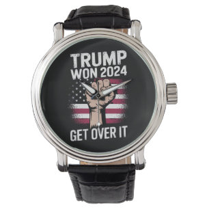 Trump We Won Wint Inauguratie 47 US President  Horloge