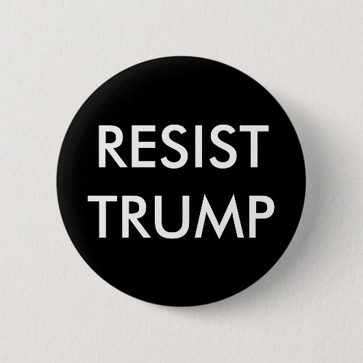 Trump weerstaan ronde button 5,7 cm (Voorkant)