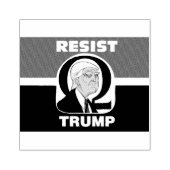 Trump weerstaan 	rubberstempel (Afrduk)