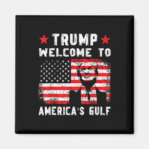 Trump Welkom Bij Amerika's Golf Grappig Trump Mexi Magneet