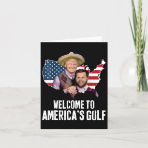 Trump welkom in de Golf Trump Vance Broer Kaart