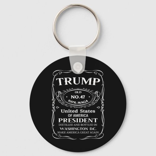 Trump Whiskey Sleutelhanger (Voorkant)