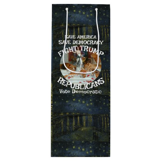 Trump Wijn Cadeautas (Voorkant)