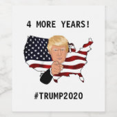 Trump Wijn Label Set Etiket (Enkel label)