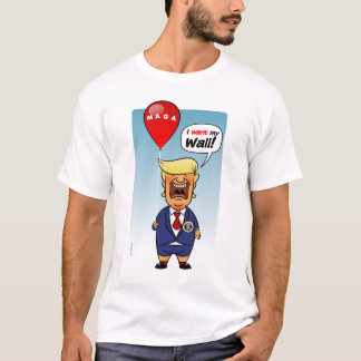 Trump wil zijn muur t-shirt