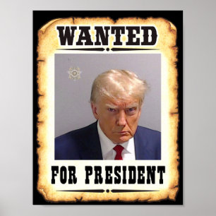 Trump wilde President-Poster Poster