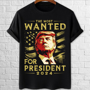 Trump wilde president t-shirt