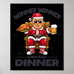 Trump Winnaar Turkije Diner Grappig Trump Chris Poster