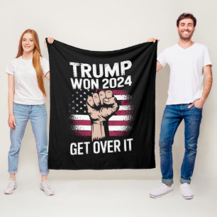 Trump wint inauguratie 47 President Fleece Deken