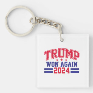 Trump wint opnieuw in 2024 sleutelhanger