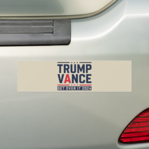 Trump wint President Trump Vance in 2024 Bumpersticker