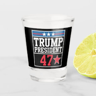 Trump wint verkiezingen 2024 Trump wint verkiezing Shot Glas