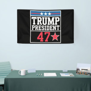 Trump wint verkiezingen 2024 Trump Won 2024 Spandoek