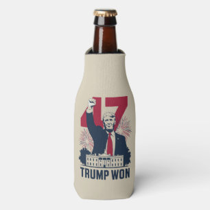 Trump Wint Weer Verkiezingen 2024 President 47e Flesjeskoeler
